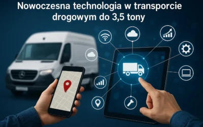 Monitoring GPS w transporcie do 3,5 t – nowoczesne technologie, które zmieniają branżę